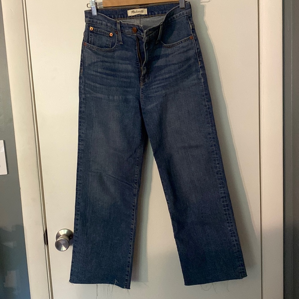 Madewell Slim Wide Leg Crop